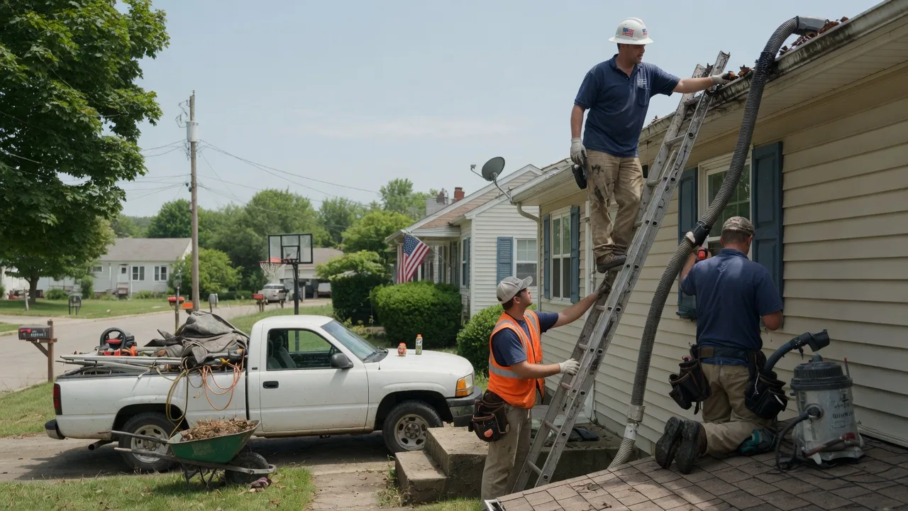 Gutter Installation in Mark Center, OH near me